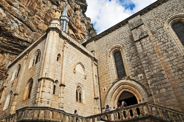 il villaggio di Rocamadour - Francia