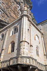 il villaggio di Rocamadour l'Abbazia di Notre Dame - Francia