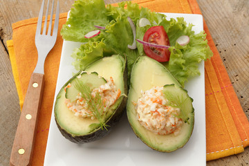avocat au surimi