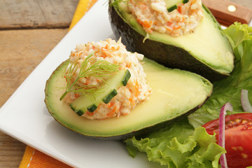 avocat au surimi