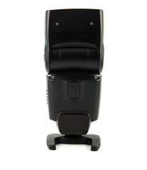 Photo camera flash isolated on white background