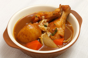 手羽ものとのカレー