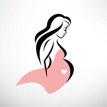 pregnant woman symbol