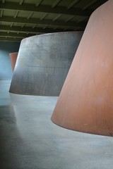 Metallic cylinders of modern art