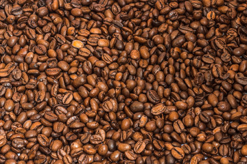 background of coffee beans
