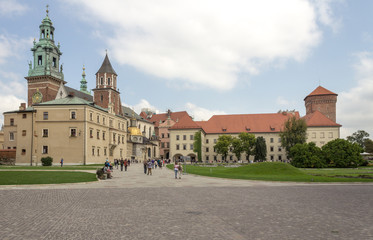 Fototapeta na wymiar Kraków Zamek