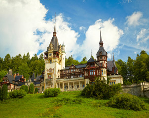 Pelesh castle, Romania.