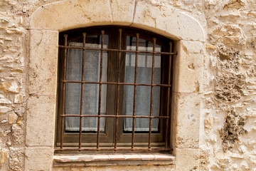 rustic window outdoors