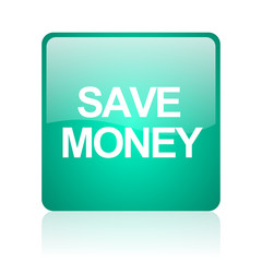 Fototapeta premium save money internet icon