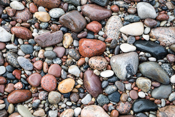 small pebble rock background texture