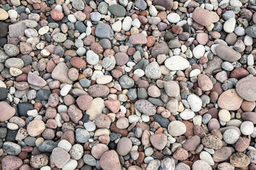 small pebble rock background texture