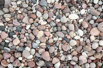 small pebble rock background texture