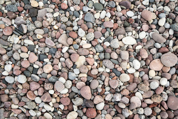 small pebble rock background texture