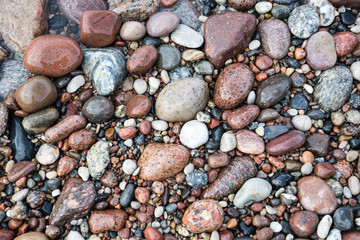 small pebble rock background texture