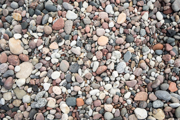 small pebble rock background texture