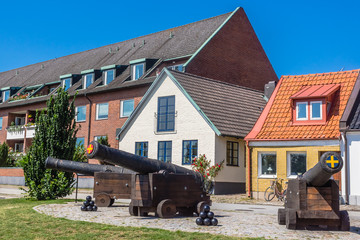 Antique guns  in Ystad, Sweden