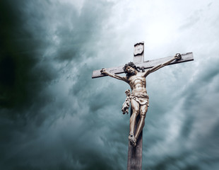 Naklejka premium crucifixion of Jesus Christ