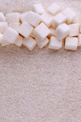 White sugar background