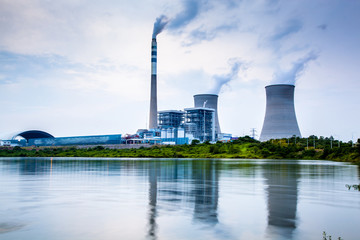 Fototapeta premium power plant by night