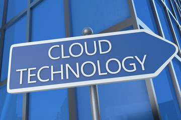 Obraz premium Cloud Technology