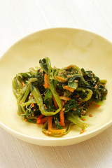 ホウレン草の胡麻和え