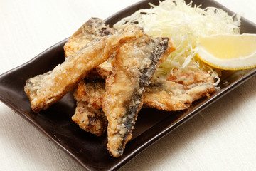 サンマの竜田揚げ