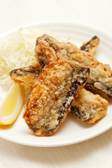サンマの竜田揚げ