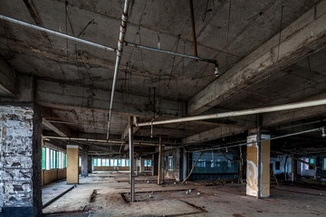 Being renovated house