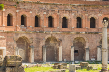 Fototapeta premium Columns from Trajan's marketplace