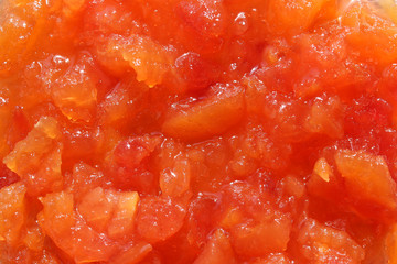 sugary sweet background of jam
