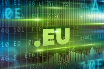Fototapeta premium dot eu concept