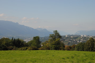 City of Chambery, in Savoy, France