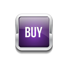 Buy Rounded Corner Vector Purple Web Icon Button