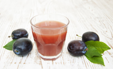 Plum juice