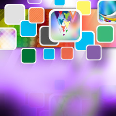Squares  abstract  background