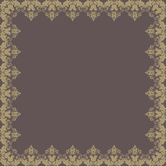 Floral Vector Pattern. Abstract Background