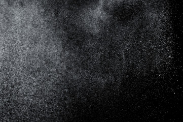 Abstract splashes of water