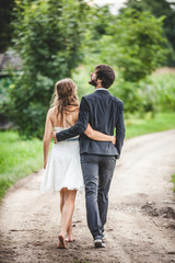 Fototapeta premium Bride and Groom