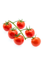 Tomato isolated on white