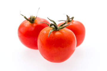 Tomato isolated on white