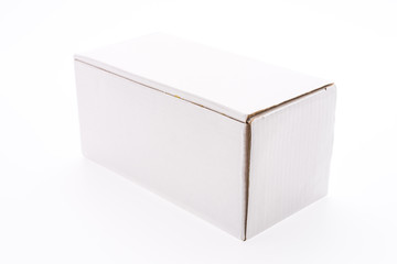 Box isolated on white