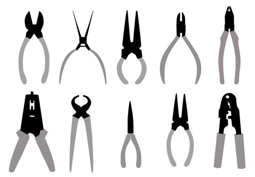 Pliers Tools-vector