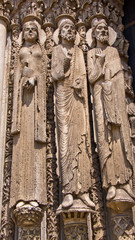Fototapeta na wymiar Chartres Cathedral. France.