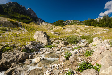 Fototapeta na wymiar Julian Alps,Slovenia.