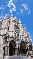 Obraz premium Chartres Cathedral. France.