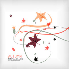 Pink flower abstract background