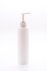 Pump bottle isolated on white