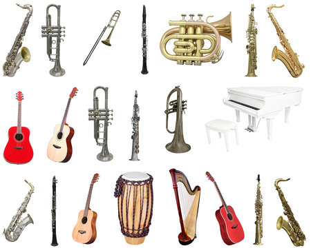 harp and other musical instruments