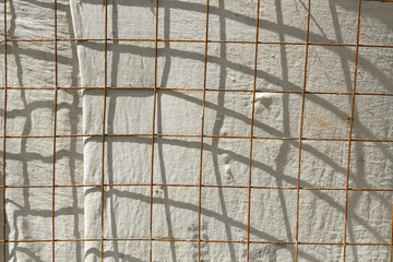 Part of the old wall