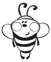 Funny bee